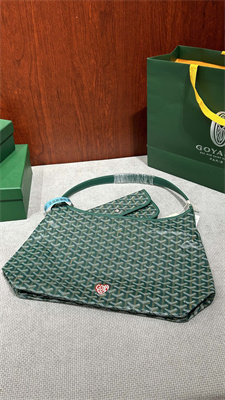 Goyard Bohème Hobo Bag Goyardine Canvas & Chevroches Calfskin