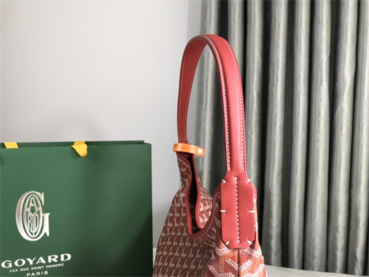 Goyard Bohème Hobo Bag Goyardine Canvas & Chevroches Calfskin