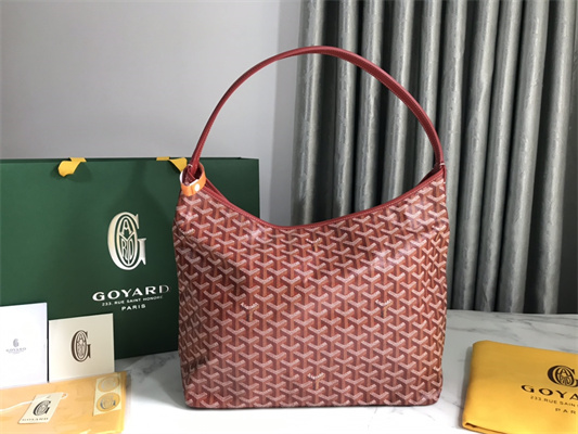 Goyard Bohème Hobo Bag Goyardine Canvas & Chevroches Calfskin