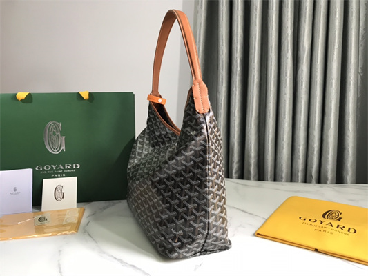 Goyard Bohème Hobo Bag Goyardine Canvas & Chevroches Calfskin