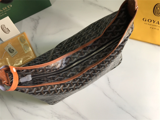 Goyard Bohème Hobo Bag Goyardine Canvas & Chevroches Calfskin