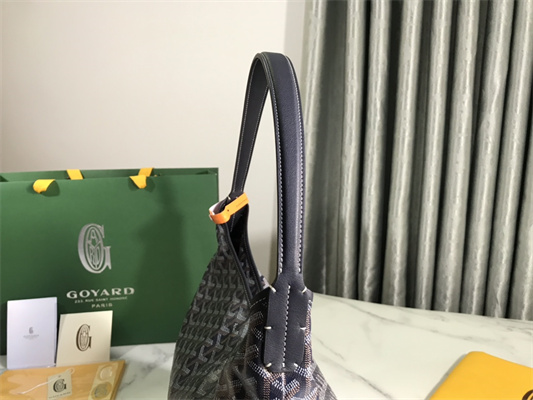 Goyard Bohème Hobo Bag Goyardine Canvas & Chevroches Calfskin