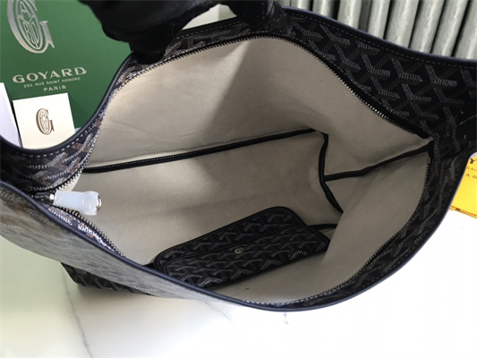 Goyard Bohème Hobo Bag Goyardine Canvas & Chevroches Calfskin