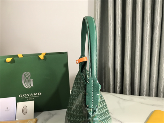 Goyard Bohème Hobo Bag Goyardine Canvas & Chevroches Calfskin