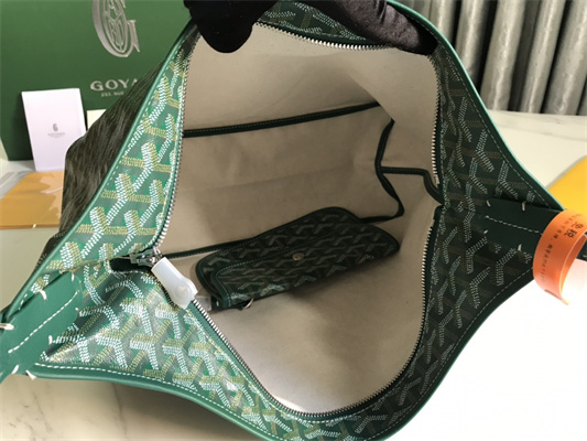 Goyard Bohème Hobo Bag Goyardine Canvas & Chevroches Calfskin