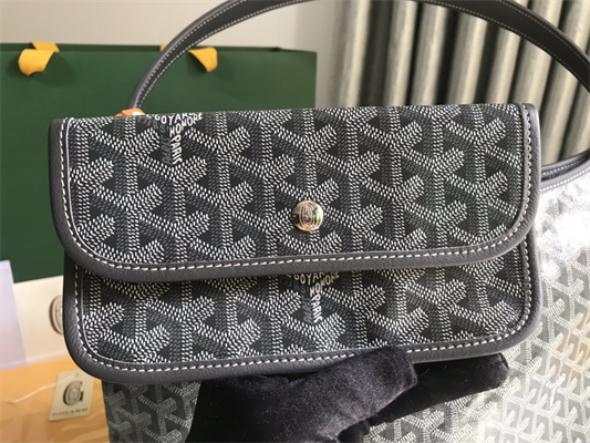 Goyard Bohème Hobo Bag Goyardine Canvas & Chevroches Calfskin
