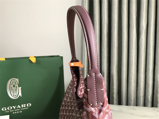 Goyard Bohème Hobo Bag Goyardine Canvas & Chevroches Calfskin