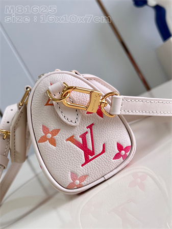 LV Nano Speedy Monogram Empreinte Leather Sunrise Aquarelle M83452