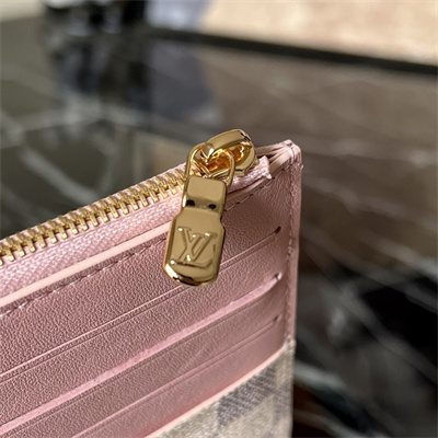 L.V Slim Purse Damier Azur Canvas N80348