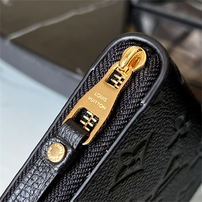 LV Zippy Coin Purse Monogram Empreinte Black M60574