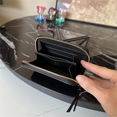 LV Zippy Coin Purse Monogram Empreinte Black M60574