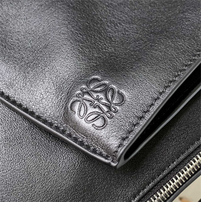 Loewe Anton Sling Bag In Supple Smooth Calf and Jacquard