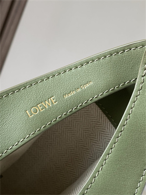 Loewe Luna bag in Anagram jacquard and classic calfskin