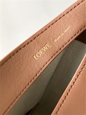 Loewe Luna bag in Anagram jacquard and classic calfskin