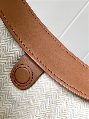 Loewe Luna bag in Anagram jacquard and classic calfskin