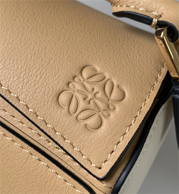 Loewe Mini Puzzle Bag In Classic Calfskin