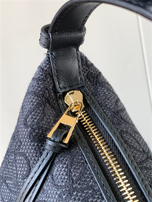 Loewe Cubi Bag In Anagram Jacquard and Calfskin