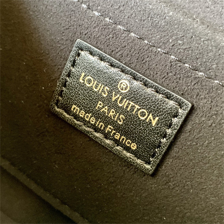 L.V Padlock On Strap Monogram Canvas Black M80559