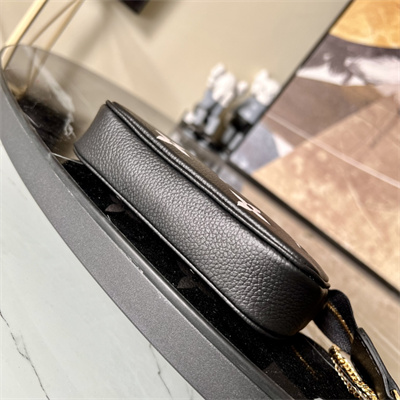 L.V Mini Pochette Accessories Monogram Empreinte Black M80501