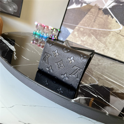 L.V Rosalie Coin Purse Monogram Empreinte Black M81520