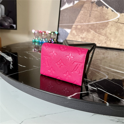 L.V Rosalie Coin Purse Monogram Empreinte Hot Pink M81520