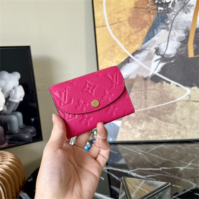 L.V Rosalie Coin Purse Monogram Empreinte Hot Pink M81520