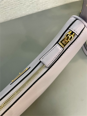 Prada Arqué leather shoulder bag Lilac Color 1BC194