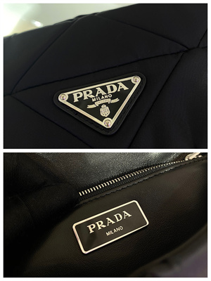 Prada Re-Nylon shoulder bag Black 1BD292