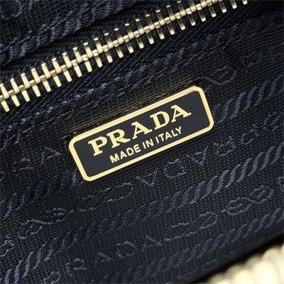 Prada Re-Edition 1978 Re-Nylon and Saffiano leather mini shoulder bag Black 1BH218