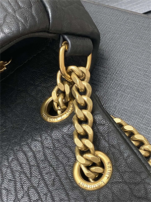 Y.S.L CALYPSO Small In Grained Lambskin Black