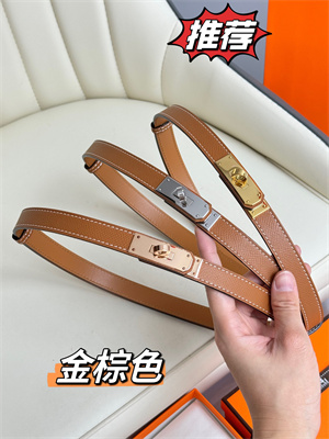 Hermes Kelly 18 Belt Epsom Leather Silver Hardware Gold