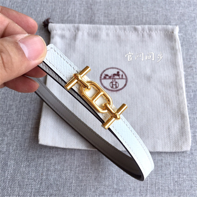 Hermes Ancre belt buckle & Reversible Epsom leather strap 13 mm All Colors