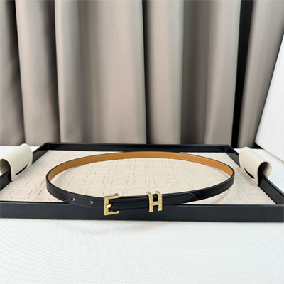 Hermes Pop H Guillochee 15 belt Cowhide Gold Tone Hardware Black/Brown