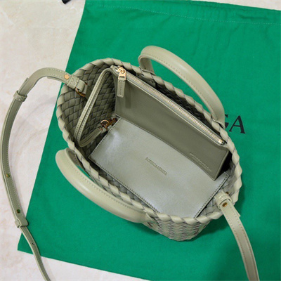 BV Mini Cabat Tote Bag In Lambskin