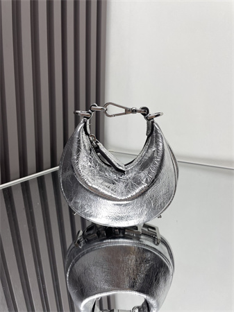 Fendigraphy Nano Leather Bag Silver/Silver