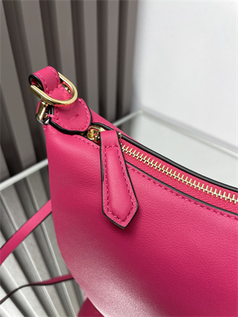 Fendigraphy Mini Leather Bag Hot Pink
