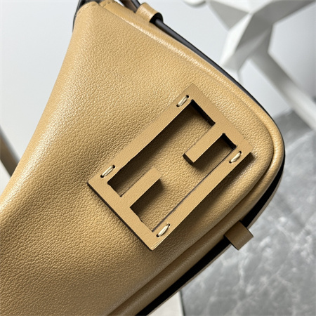 Fendi Simply Mini Calfskin Bgg Brown Color