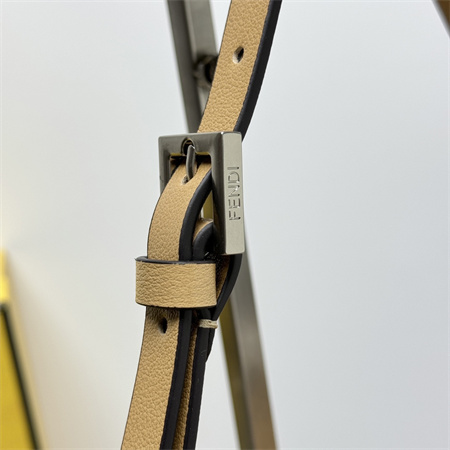 Fendi Simply Mini Calfskin Bgg Brown Color