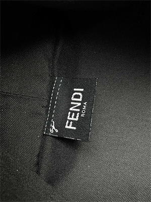 Fendi Roll Mini Tote Bag FF jacquard