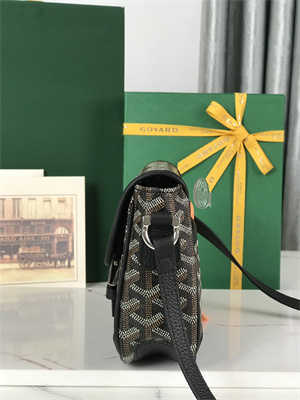 Goyard Grand Bleu PM Shoulder Bag Goyardine Canvas &  Calfskin