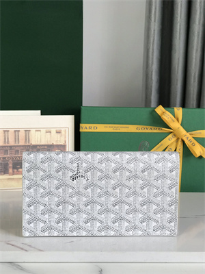 Goyard Richelieu Wallet Goyardine Canvas & Vauzelles Calfskin