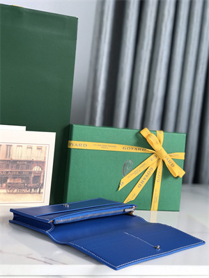 Goyard Richelieu Wallet Goyardine Canvas & Vauzelles Calfskin