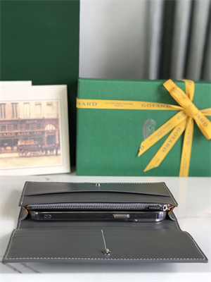 Goyard Richelieu Wallet Goyardine Canvas & Vauzelles Calfskin