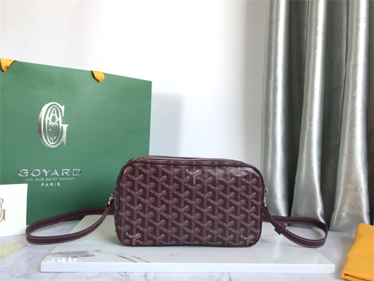 Goyard Cap-Vert PM Bag Goyardine Canvas & Cervon Calfskin