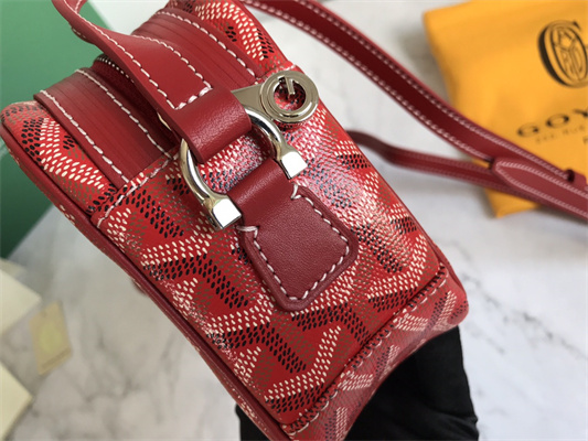 Goyard Cap-Vert PM Bag Goyardine Canvas & Cervon Calfskin