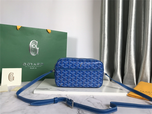 Goyard Cap-Vert PM Bag Goyardine Canvas & Cervon Calfskin