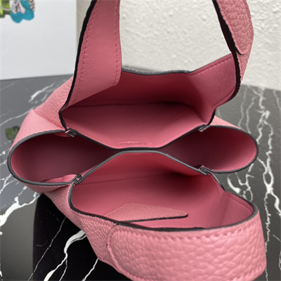 Prada Leather Mini Bag Pink 1BA349