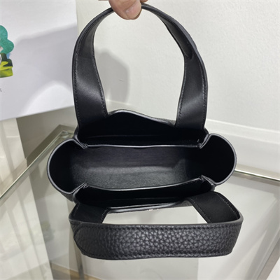 Prada Leather Mini Bag Black 1BA349