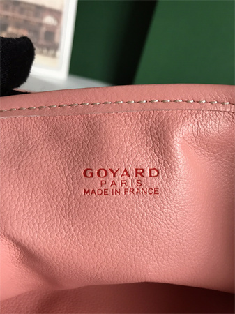 Goyard Anjou Mini Bag Chevroches Calfskin & Goyardine Canvas