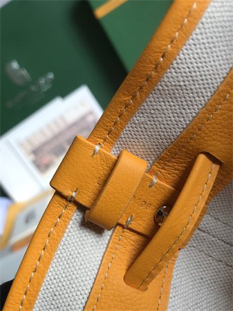 Goyard Petit Flot Bucket Bag Goyardine Canvas & Chevroches Calfskin